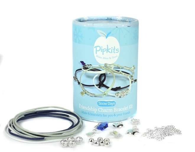 Snow Days Friendship Charm Bracelet Kit