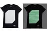 Black Interactive Glow T-Shirt in dark Age 9 - 11