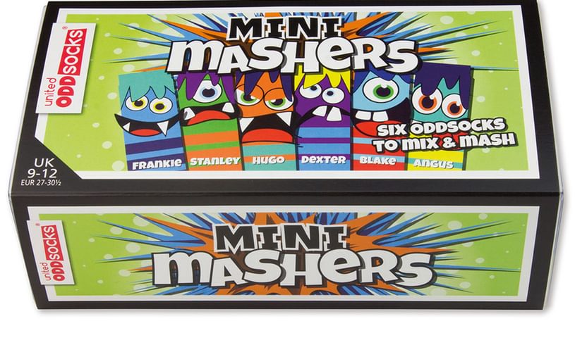 MINI Mashers - Six Odd Socks Box