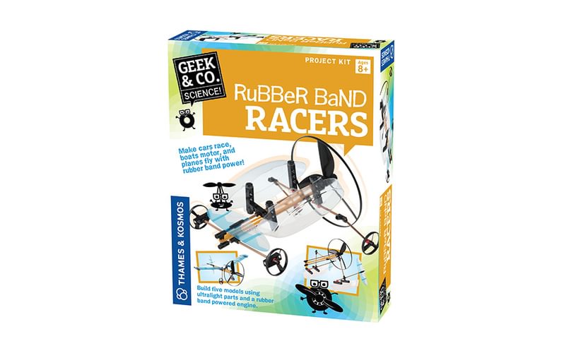 Thames & Kosmos Rubber Band Racers Box