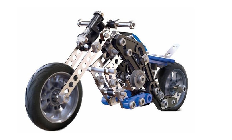 Meccano 5 Motorcycles Model Set