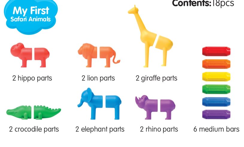 My First SAFARI Animals magnetic discovery