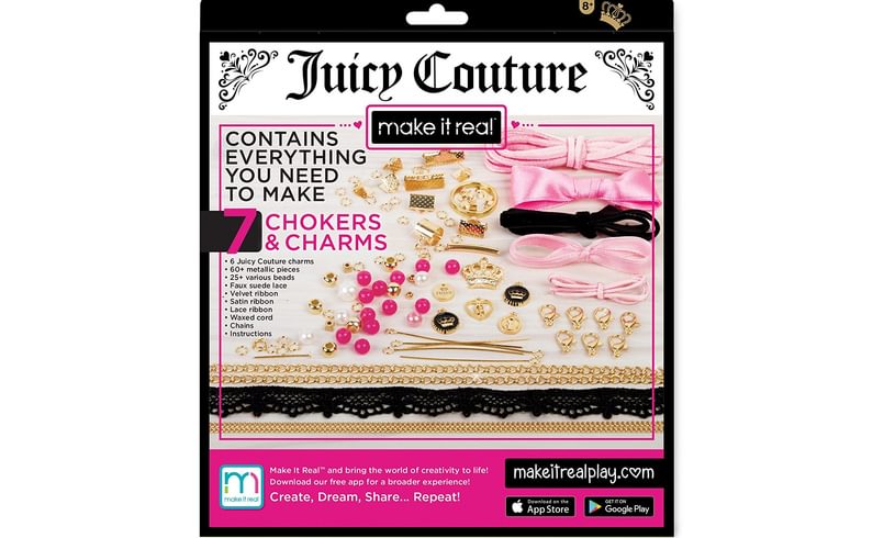 Juicy Couture DIY Chain and Charm Bracelet Kit box