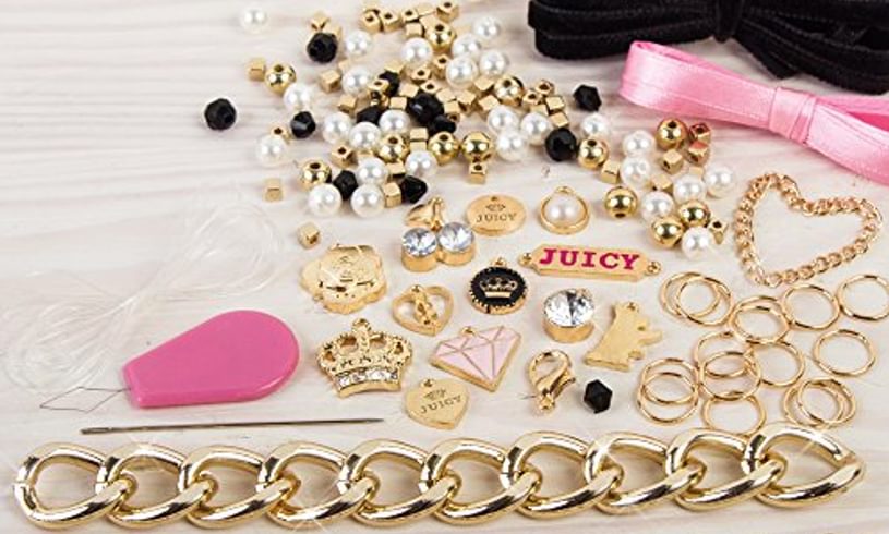 Juicy Couture DIY Chain and Charm Bracelet Kit items