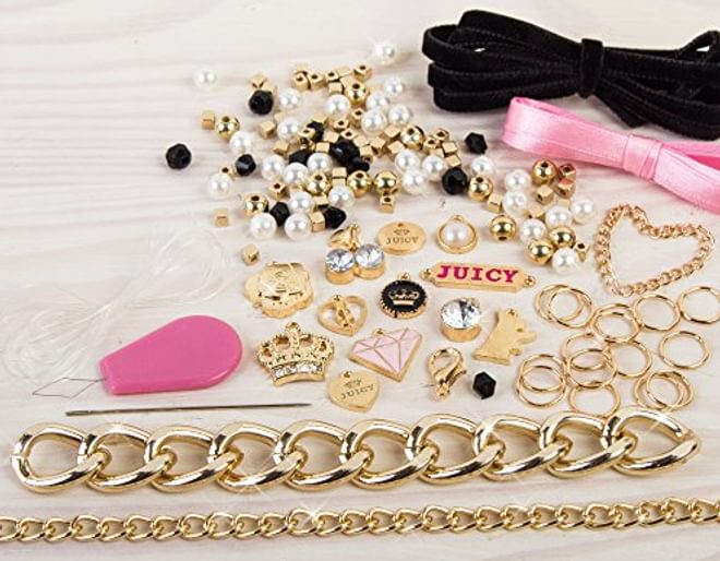 Juicy Couture, Jewelry, Juicy Couture Diy Chain And Charm Bracelet Kit  New In Box