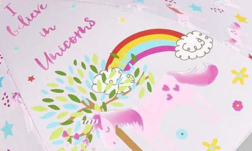 Unicorn Color Changing Umbrella Detail