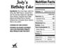 ingredients and nutrition facts Jodys birthday popcorn