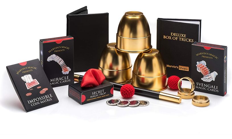 Marvin's Magic Deluxe Box of Tricks Contents