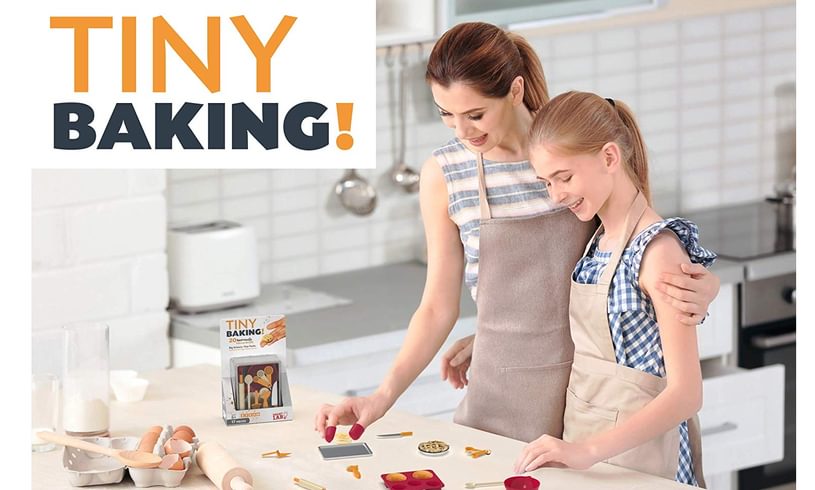 Mother and Daughter Baking