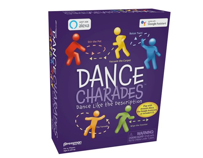 Dance Charades box side