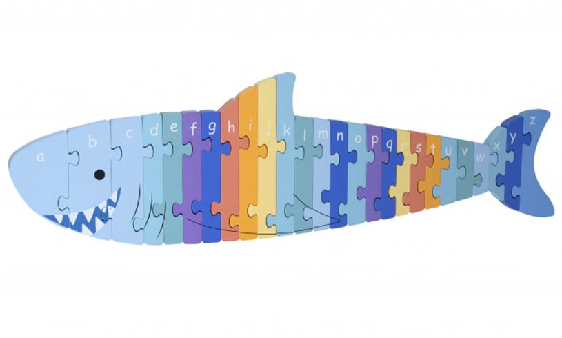 Shark Alphabet Puzzle Detail