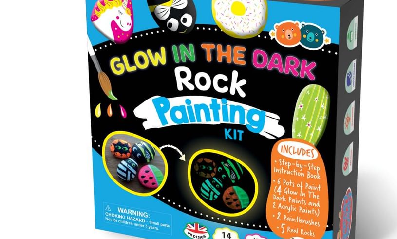 Glow in the Dark Rock painting