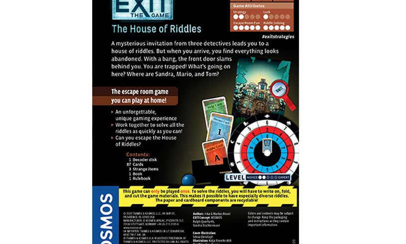 House of Riddles Exit Game