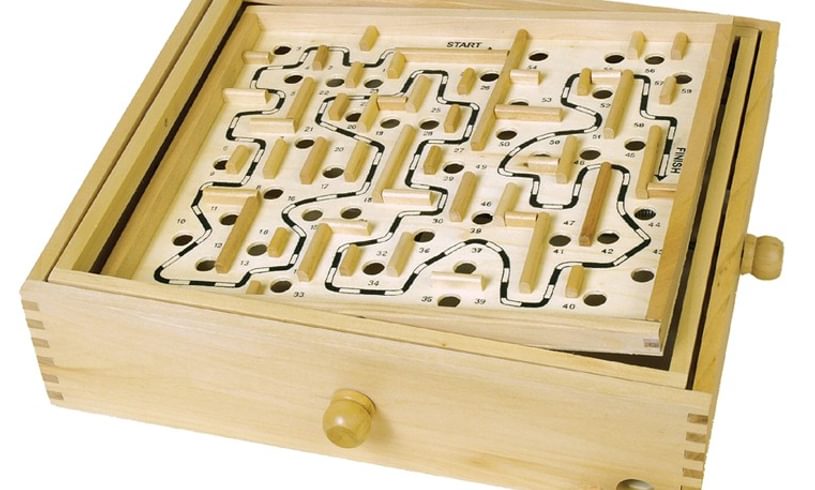 Labyrinth Game of Skill contents