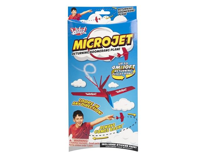 Wicked WKMIJ Microjet Returning Boomerang Plane