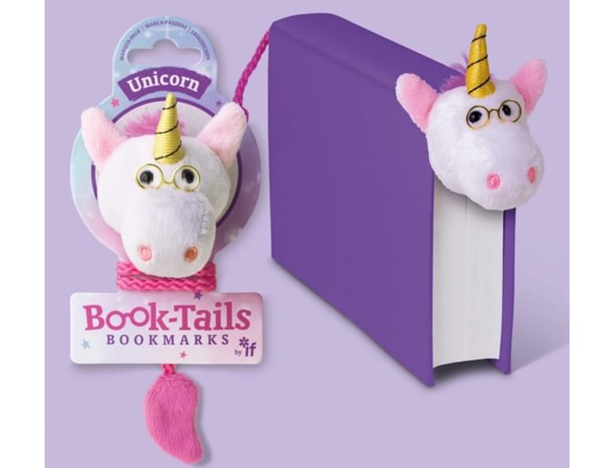 Book Tails Unicorn Bookmark