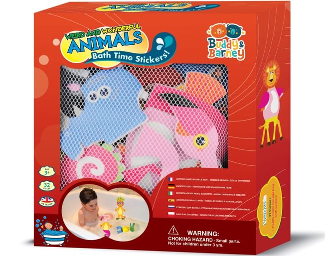 Bath Stickers - Weird and wonderful animals Bath Stickers - Weird and wonderful animals