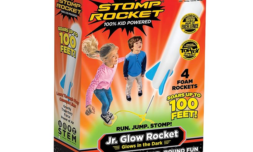 Stomp Rocket Jr. Glow Content