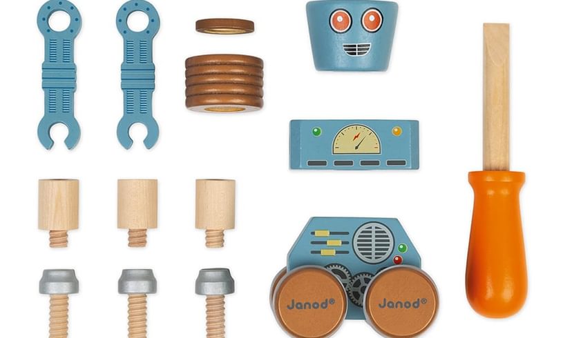 Build your own wooden robot