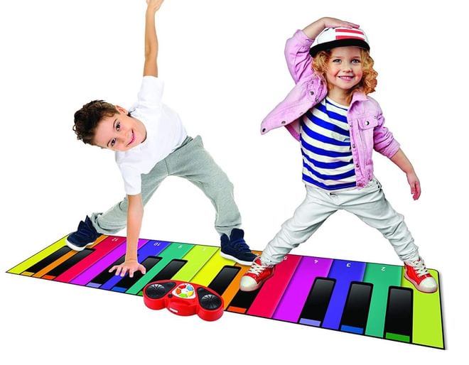 Flat Piano Game for Kid: Colorful Keyboard Game for Children