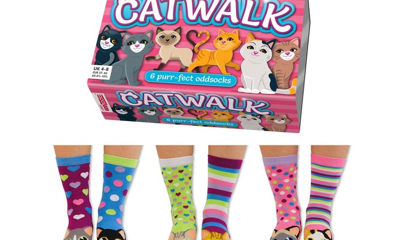 Catwalk Six Odd Socks