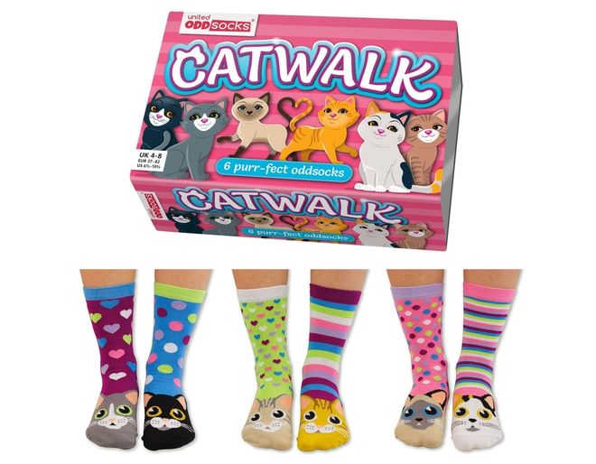 Catwalk Six Odd Socks