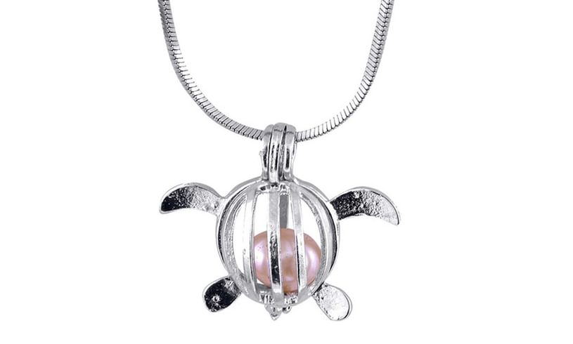 Turtle Pearl Necklace