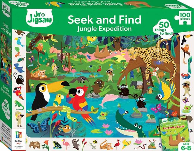 Seek & Find Jungle Expedition Puzzle