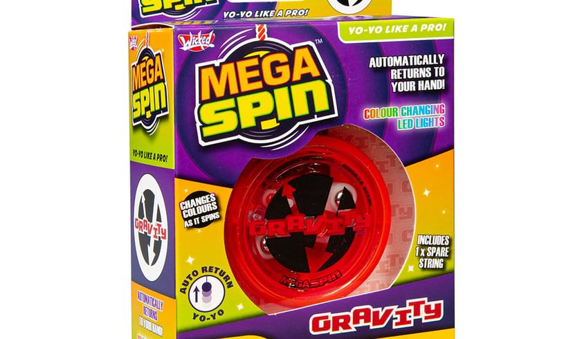 Mega Spin Yoyo packaging 