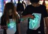Black Interactive Glow T-Shirt in dark Age 9 - 11