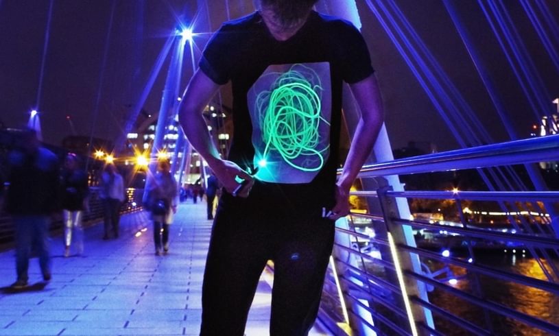 Illuminated Apparel Interactive T-Shirt Age 12 - 14