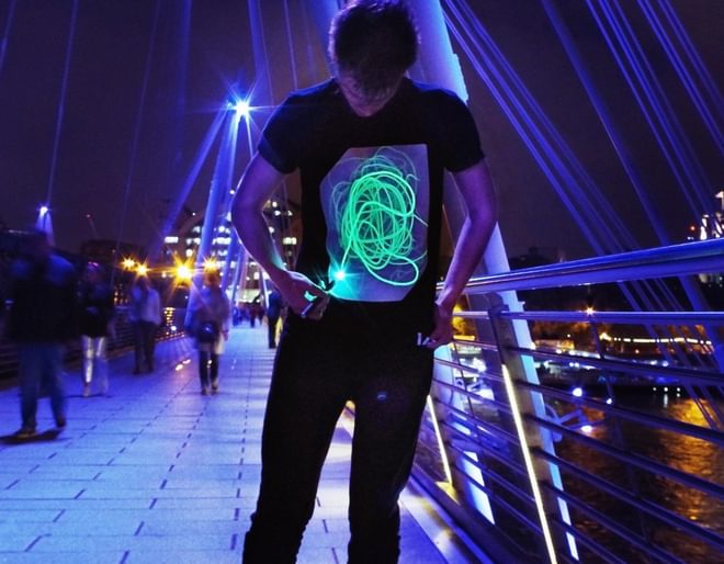 Illuminated Apparel Interactive T-Shirt Age 12 - 14
