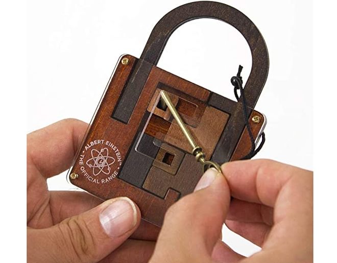 Einsteins Lock 3D Brain Teaser Puzzle