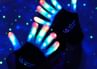 LED light up gloves