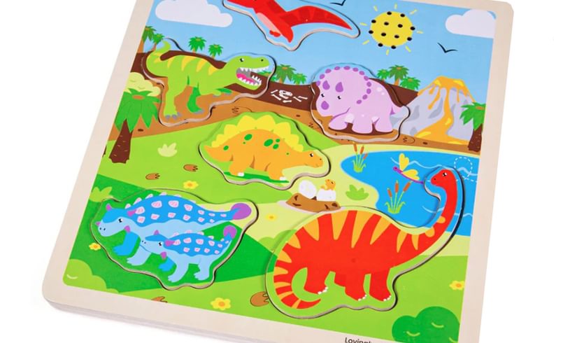 Wooden Dinosaur Sound Puzzle