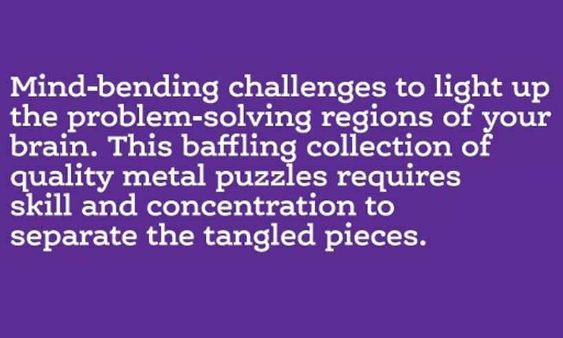 Metal Puzzles
