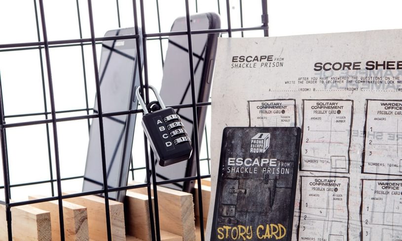Game - Phone Escape Room Escape Shackle Prison