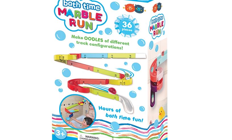 Buddy and Barney Bath Time Marble Run