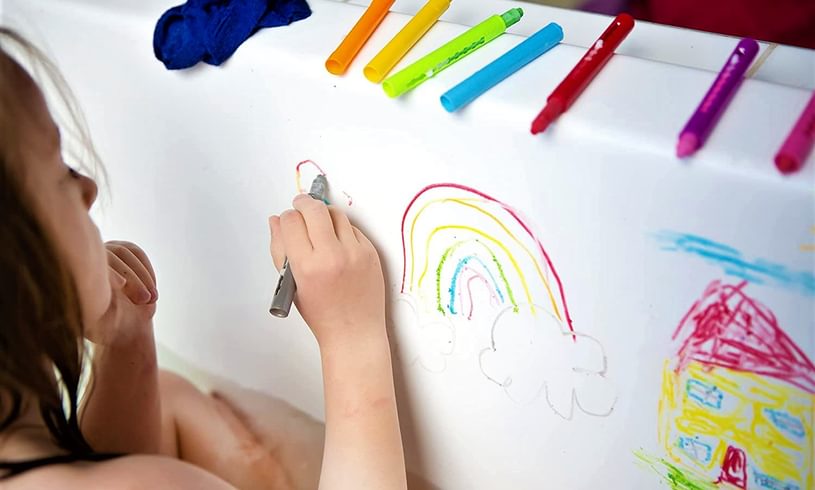 Bath Crayons 8 Assorted Colors
