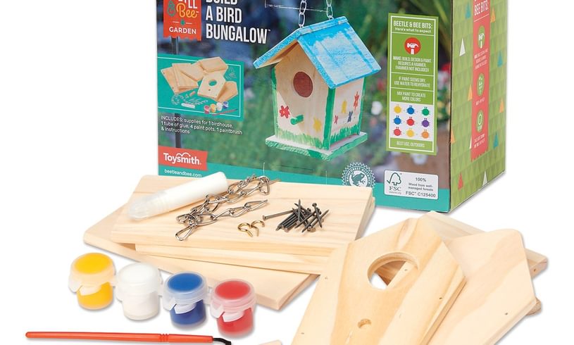 Build A Bird Bungalow Back