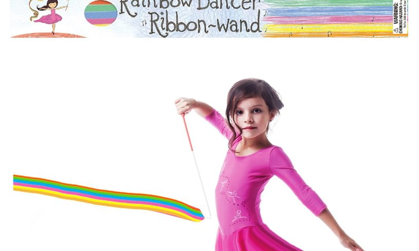 Rainbow Dancer Ribbon Wand