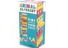 Animal Alphabet 6 in 1 Topple Tower Game