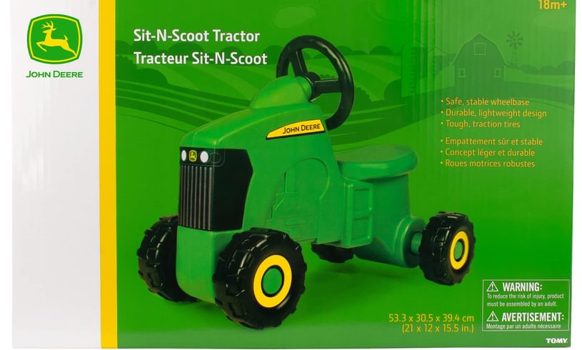 Sit 'n' Scoot Tractor - John Deere