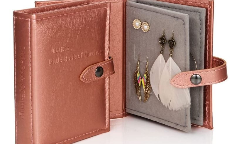 Rose Gold Book of Earrings