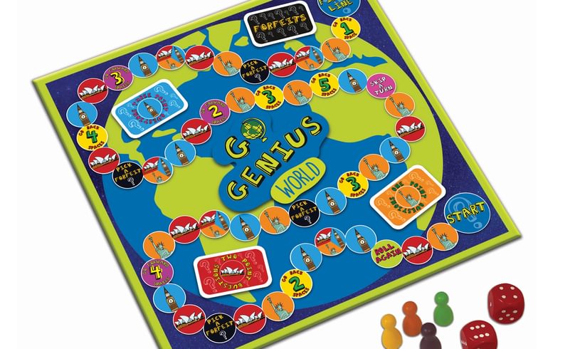 Go Genius World Board Game