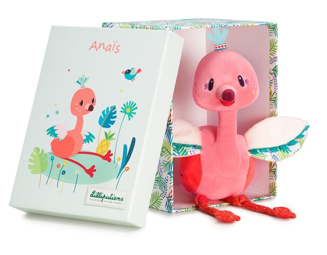 Anais Cuddly Flamingo