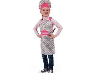 Apron and Chef Hat Set