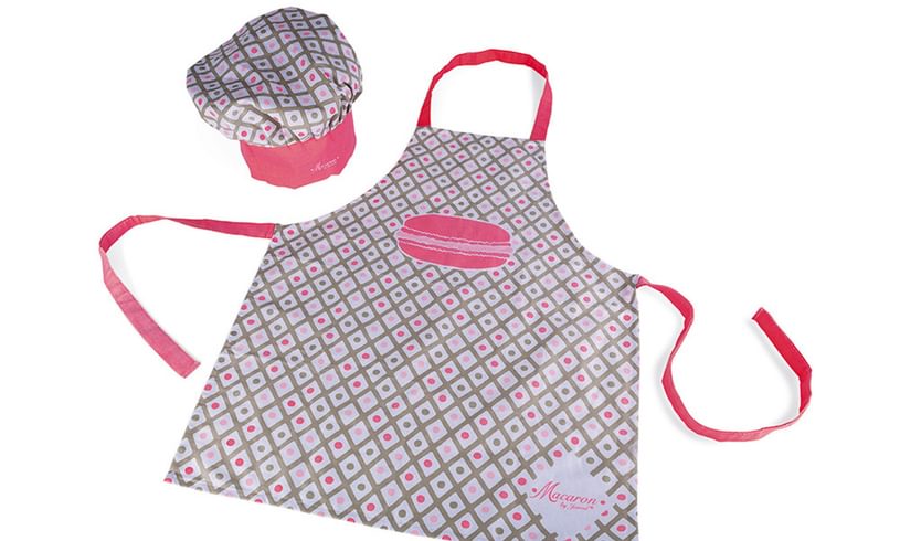 Janod Macron Apron and Chef Hat Set