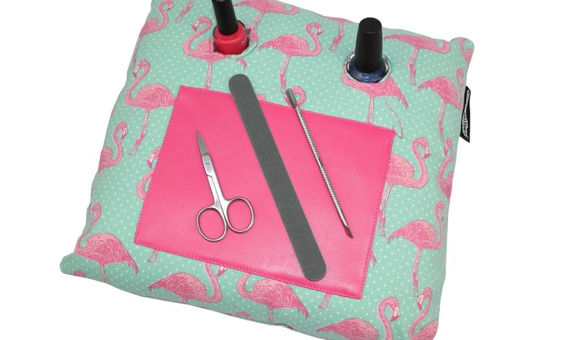 Flamingo Nail Manicure Cushion