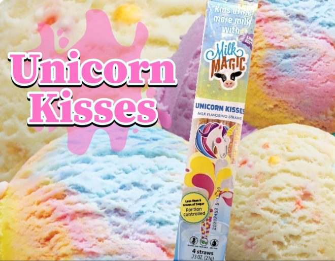 Magic Milk Straws - Unicorn Kisses